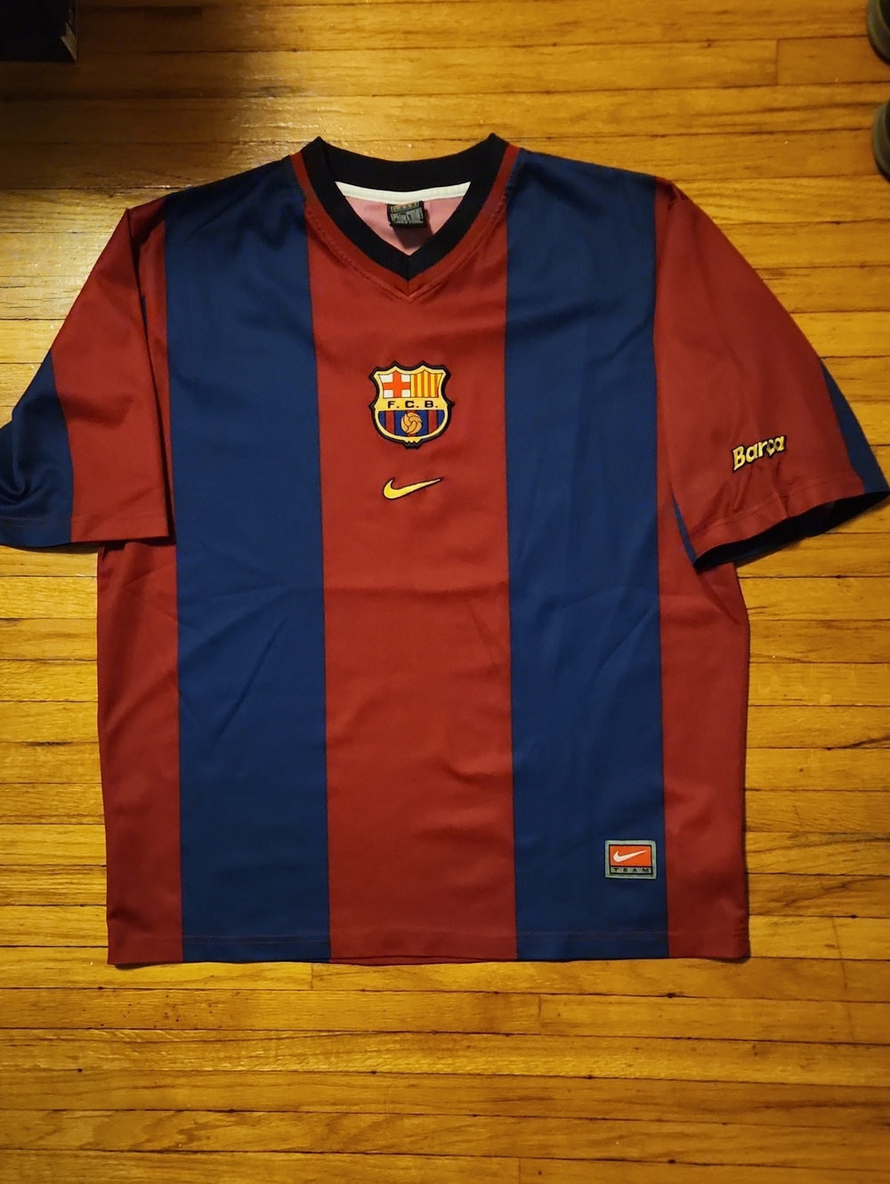 Nike FC Barcelona 1999 Home Kit